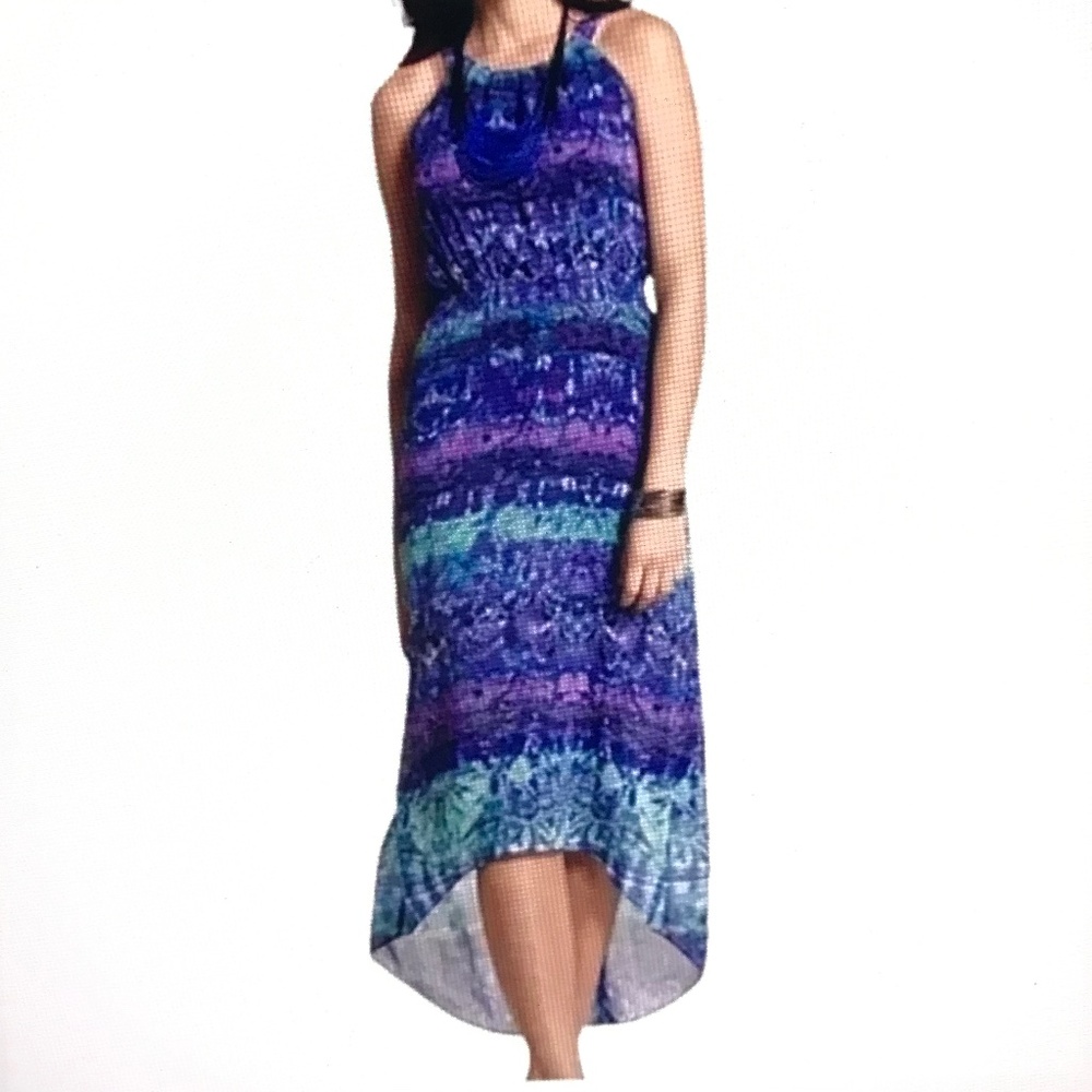 CHICO’S Hi Low Brooke Dress Flowy Women’s Size 12 - Large
